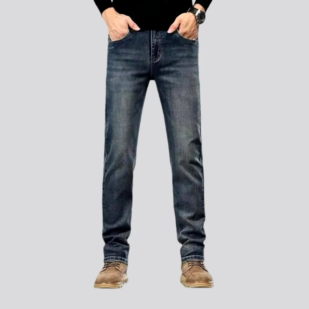 Classic Tapered Stonewashed Men's Jeans | Jeans4you.shop