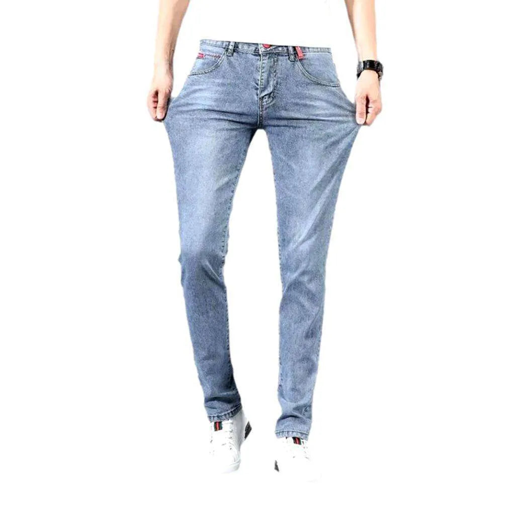 Comfortable men's casual jeans