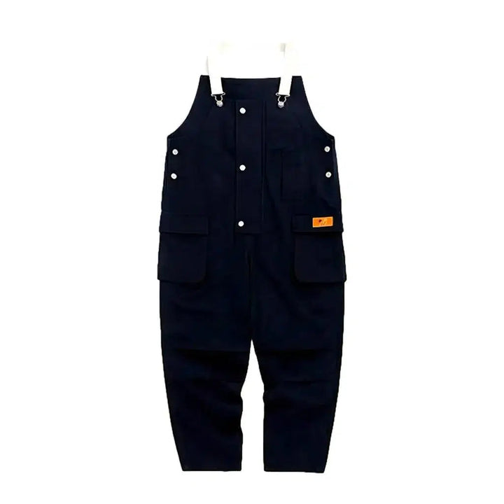 Cool Denim Overall for Men - Black