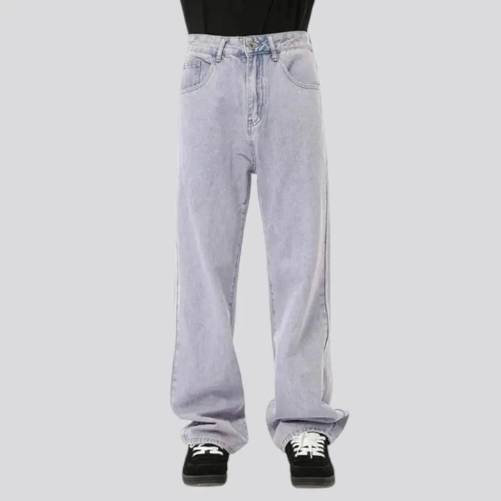 Cool mid rise men's jeans