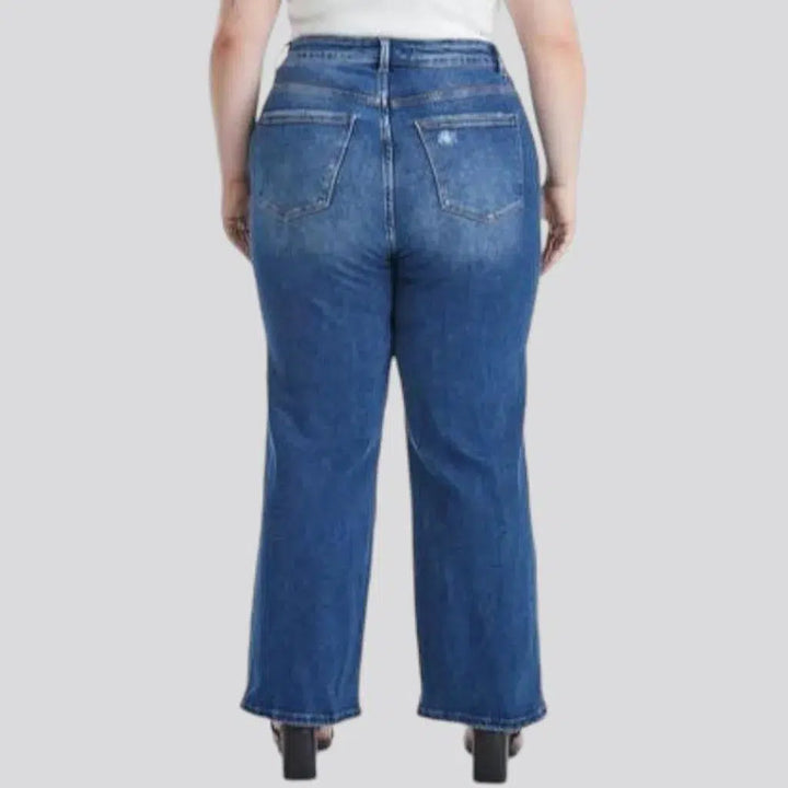Plus-size jeans
 for ladies