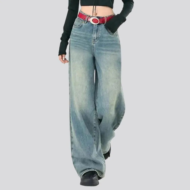 High waist jeans for women