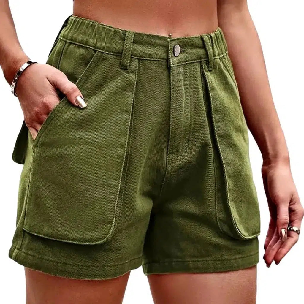 Y2k denim shorts
 for women