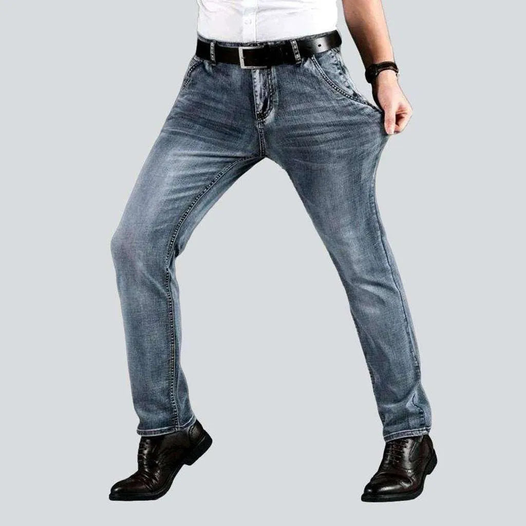 Straight men's jeans