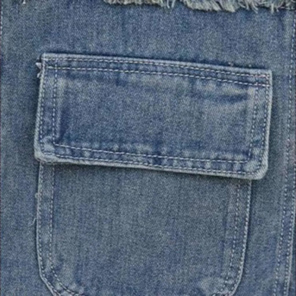 Vintage women's jeans jumpsuit