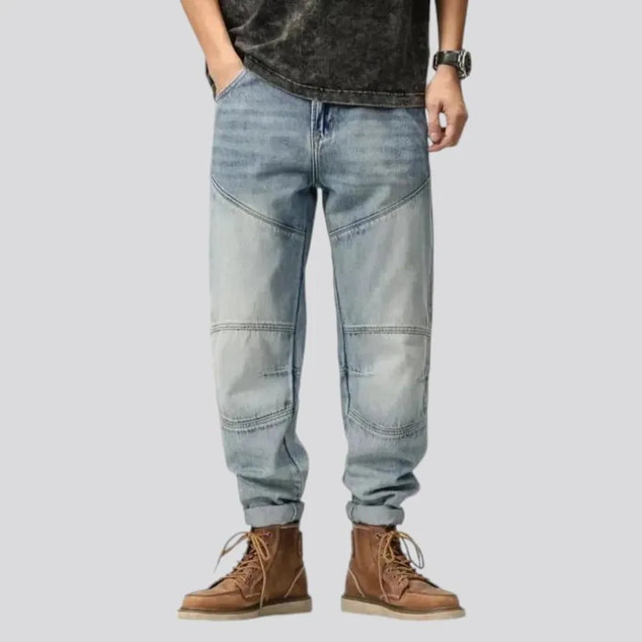 Baggy fit men's jeans