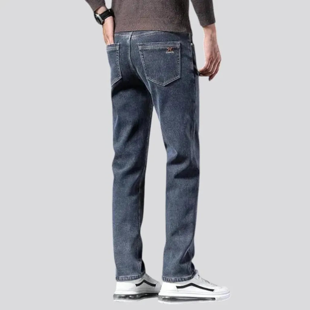 Soft stretchy men's jeans