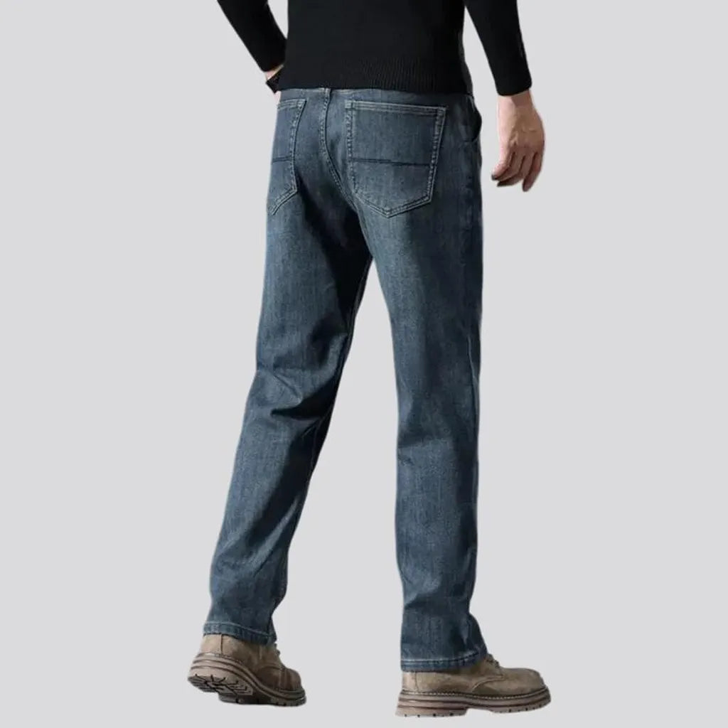 Stretchable insulated 90s men's jeans