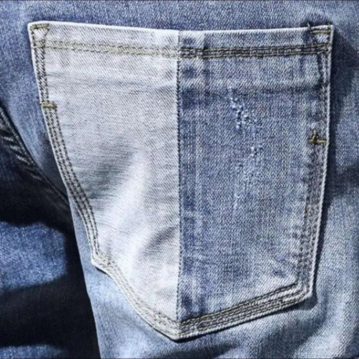 Street men's slim jeans