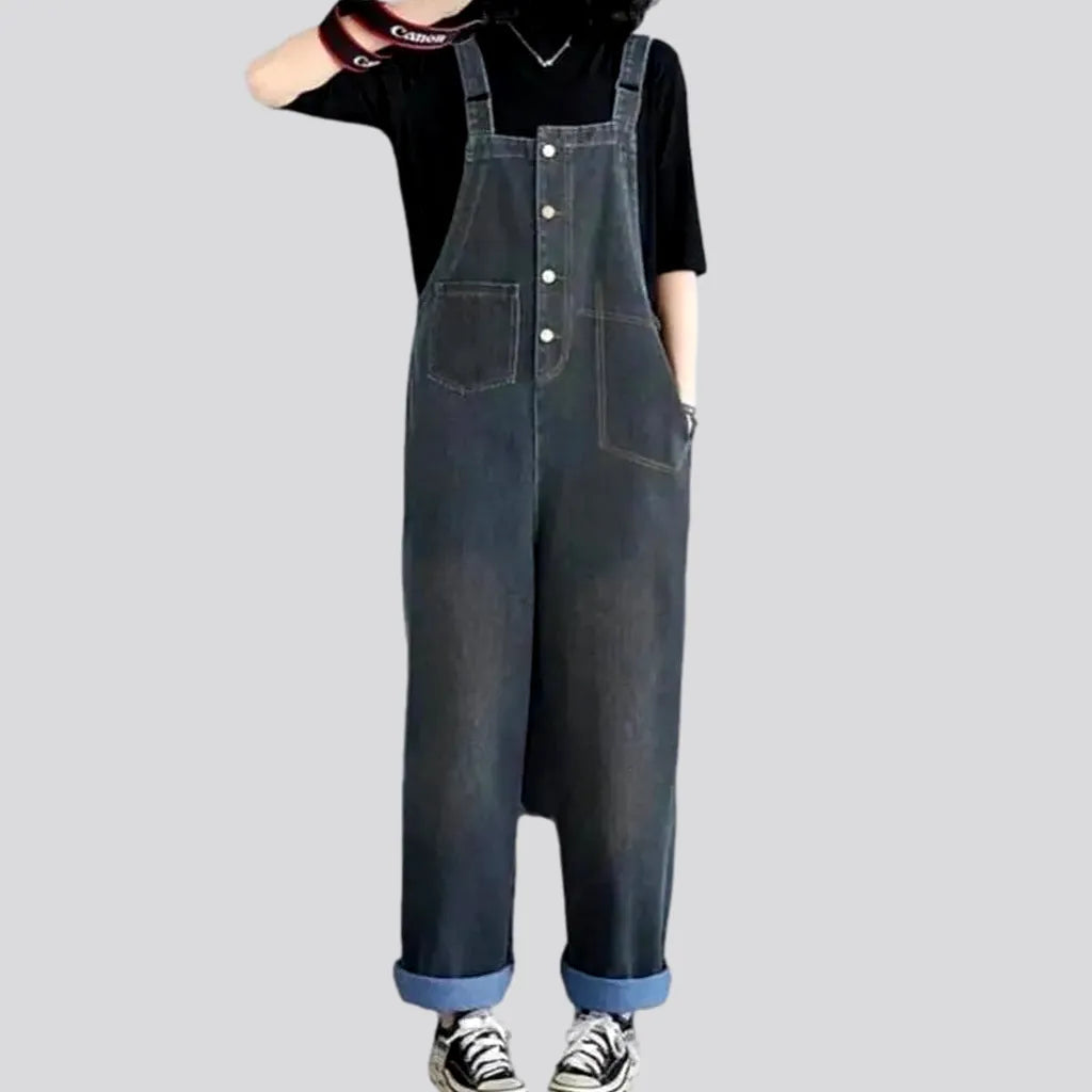 Denim dungaree for women | Jeans4you.shop