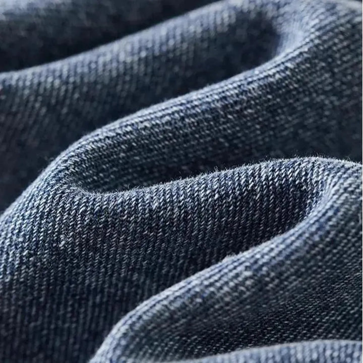 Light-wash vintage jean jacket