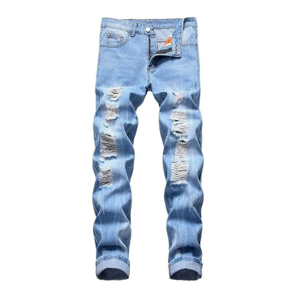 Distressed jeans for men