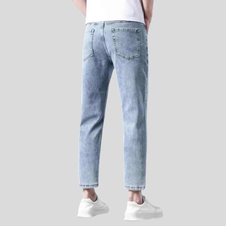 Men's ankle-length jeans