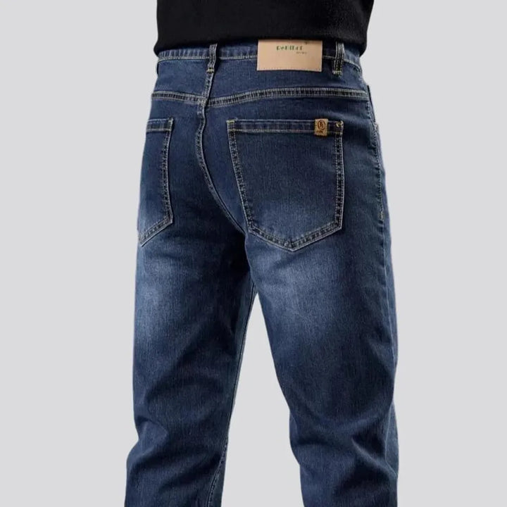 90s style tapered fit men's jeans