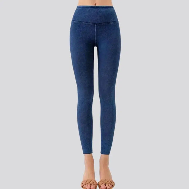 Ankle-length skinny jeans leggings
 for women