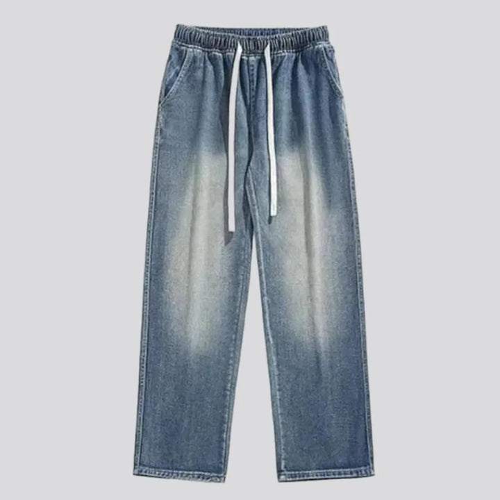 Aged men's stonewashed jeans | Jeans4you.shop