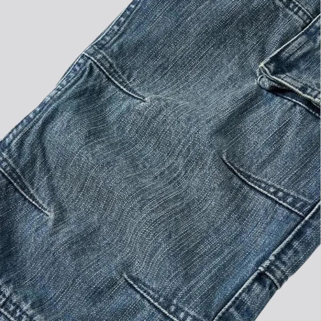 Light sanded men's jeans