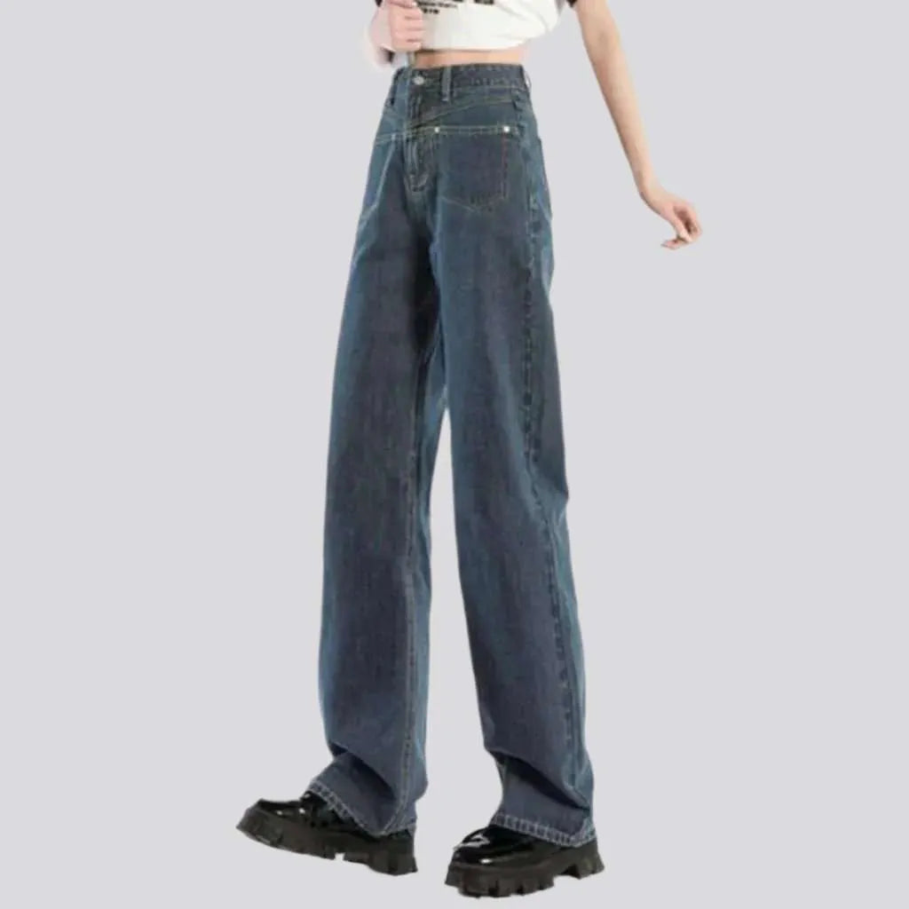 Vintage women's straight jeans
