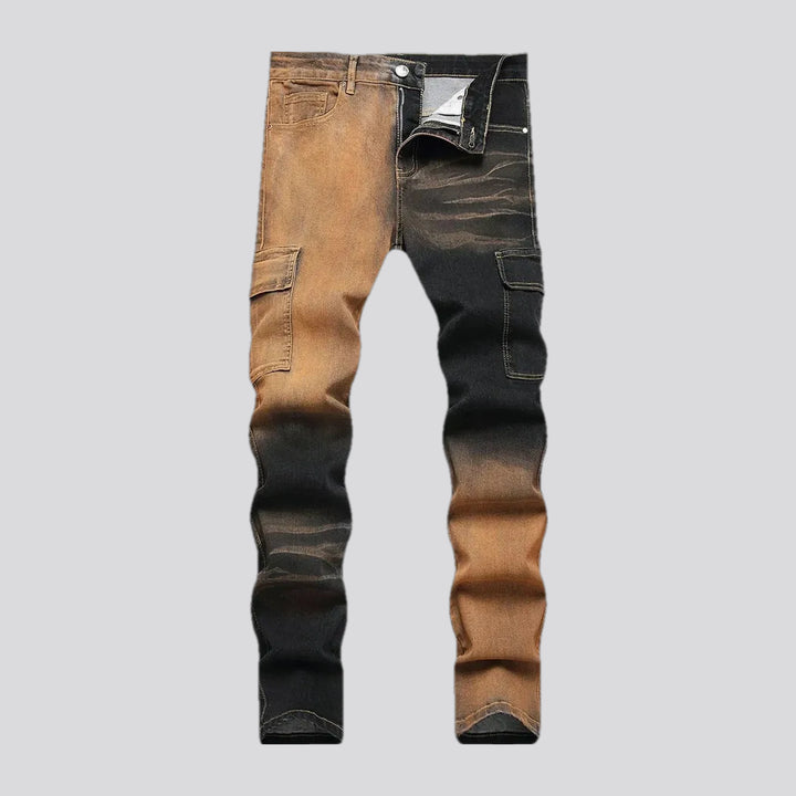 Elastic Mid Rise Jeans for Men | Jeans4you.shop