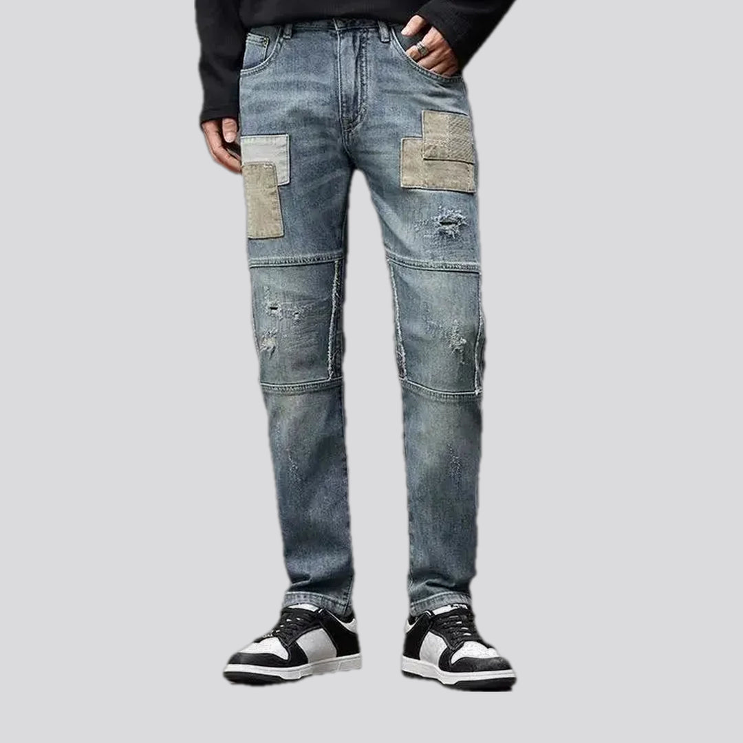 Elastic Tapered Men's Jeans | Jeans4you.shop