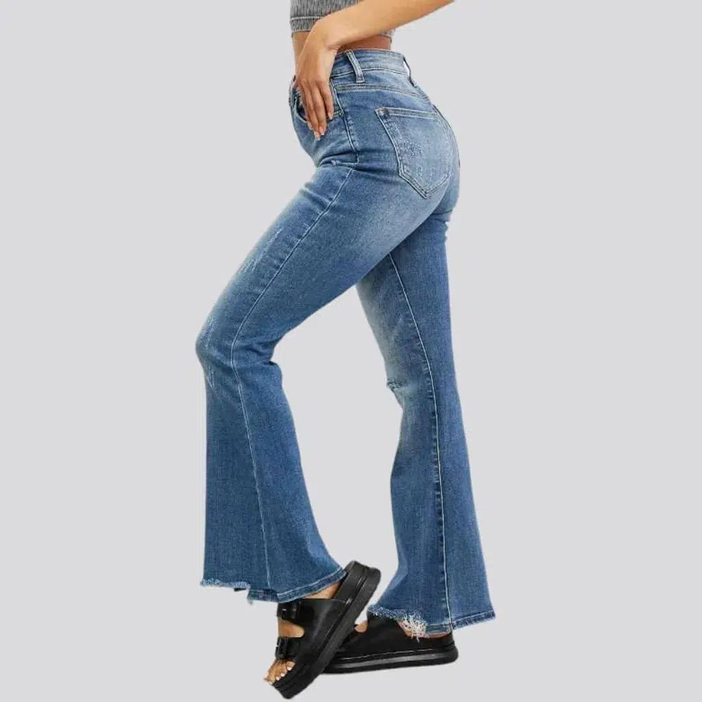 Street vintage jeans
 for ladies