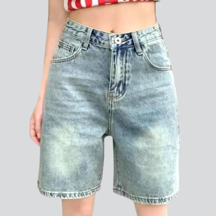 Vintage fashion denim shorts