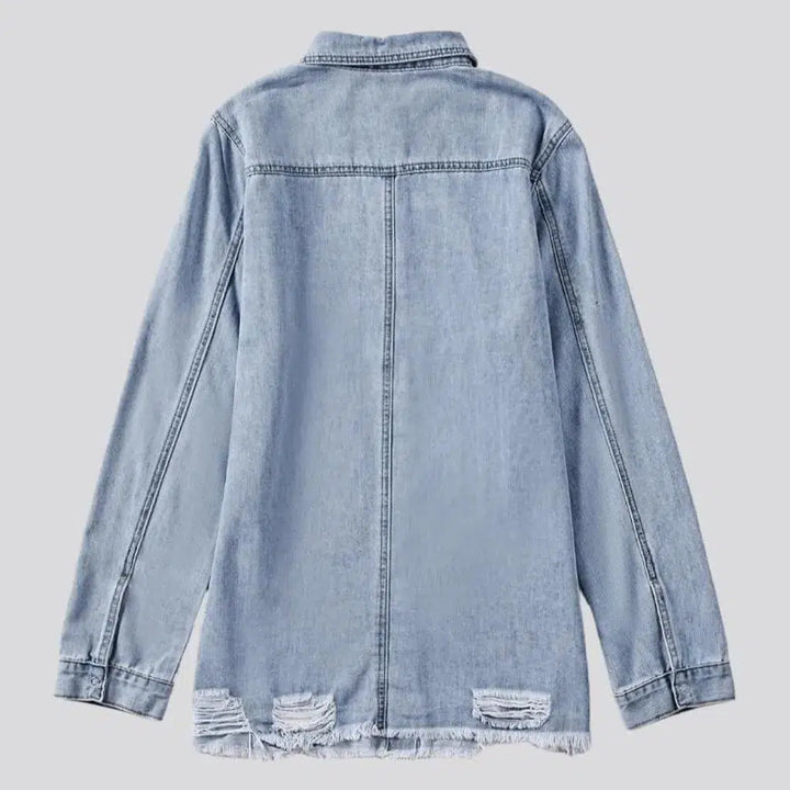 Regular women's jean jacket