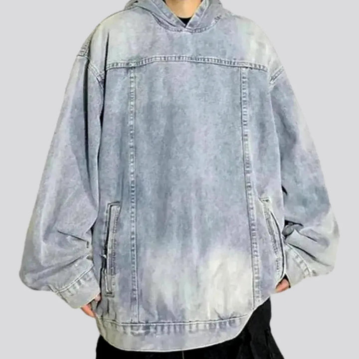 Fashion Boho Sanded Men's Denim Jacket | Jeans4you.shop