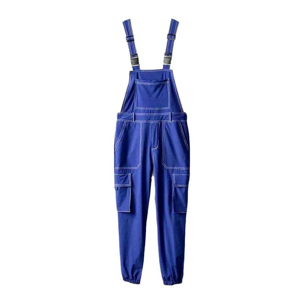 Fashion Denim Dungaree for Men - Blue