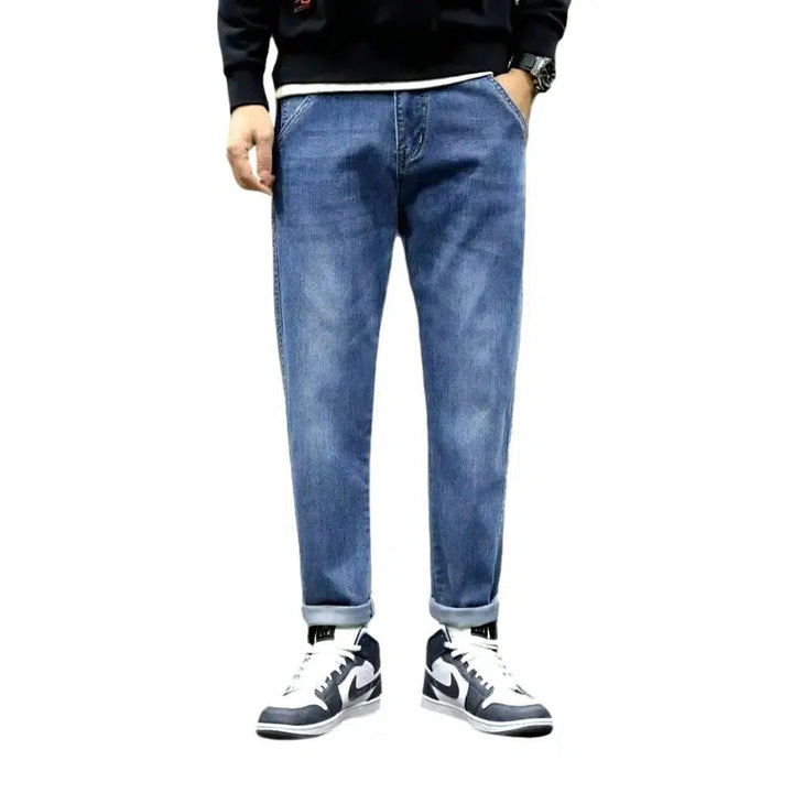 Fashion stonewashed jeans
 for men