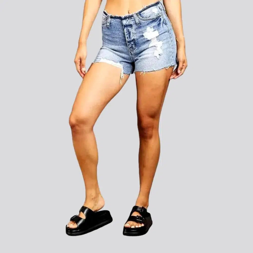 Straight women's jeans shorts | Jeans4you.shop