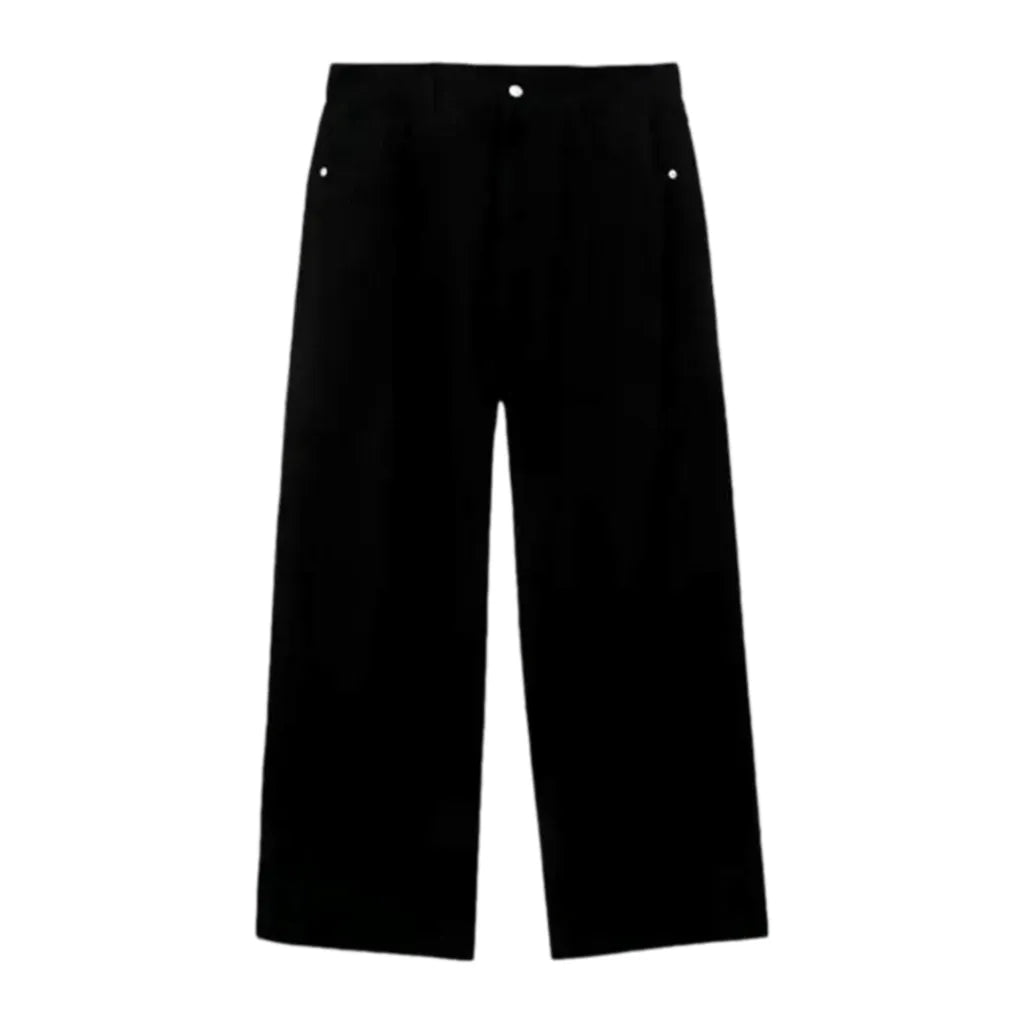 Baggy Fashion Street Men's Jeans - Black