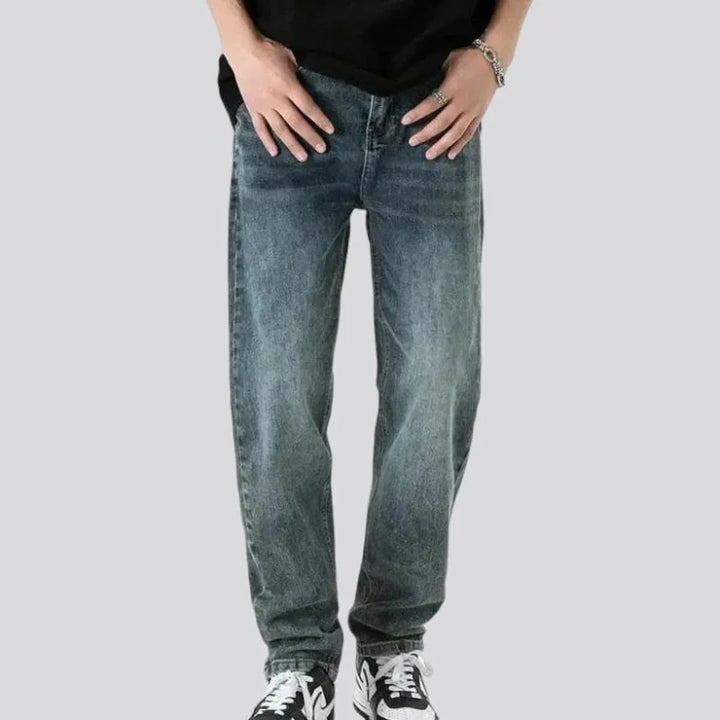 Vintage fashion loose men's jeans