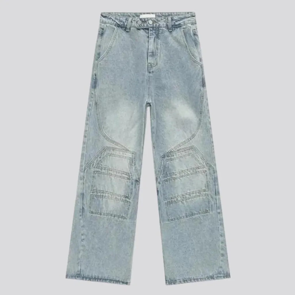 Light-wash men's floor-length jeans | Jeans4you.shop