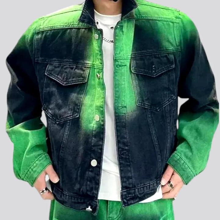 Gradient Men's Denim Jacket | Jeans4you.shop