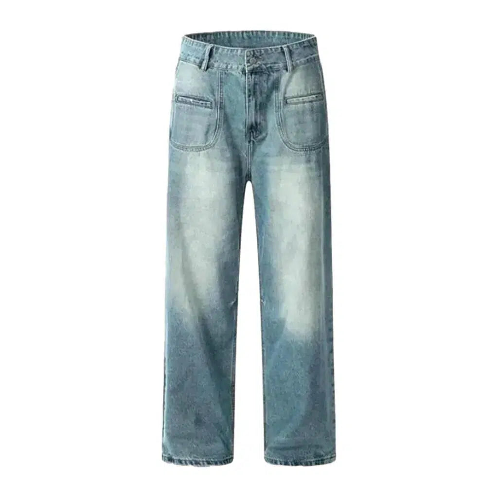 Ground men's soft-tint jeans