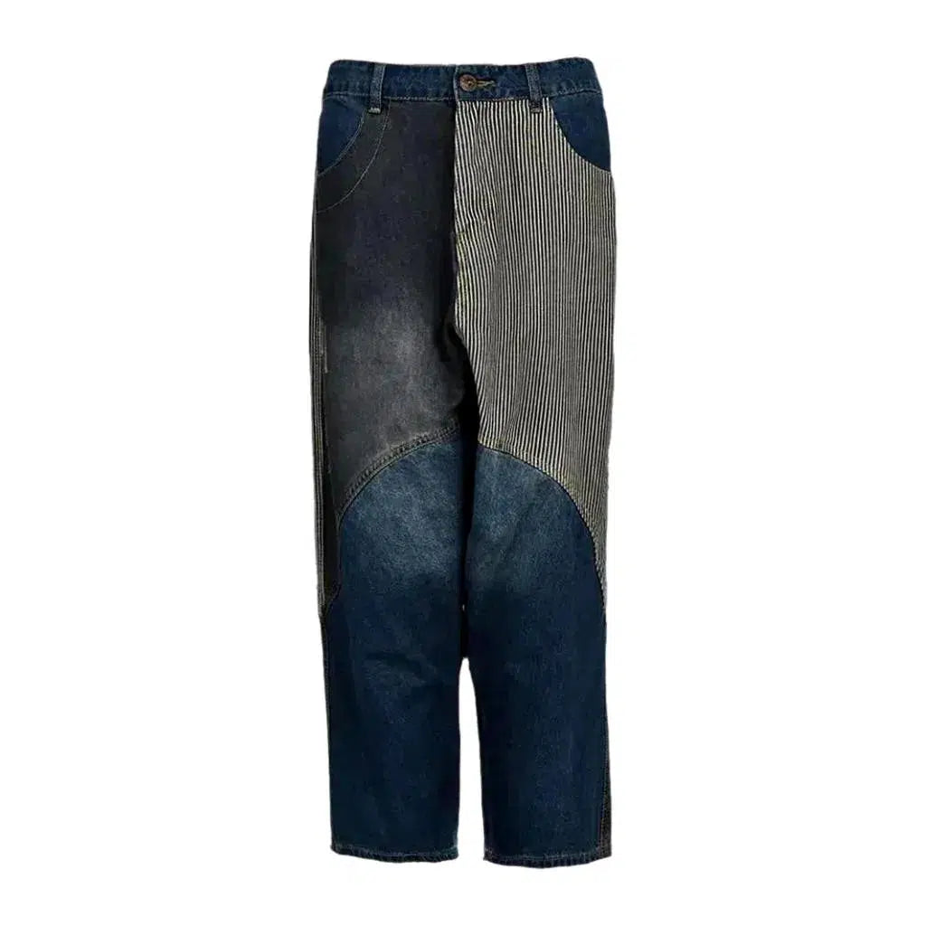 Harem patchwork jeans
 for ladies