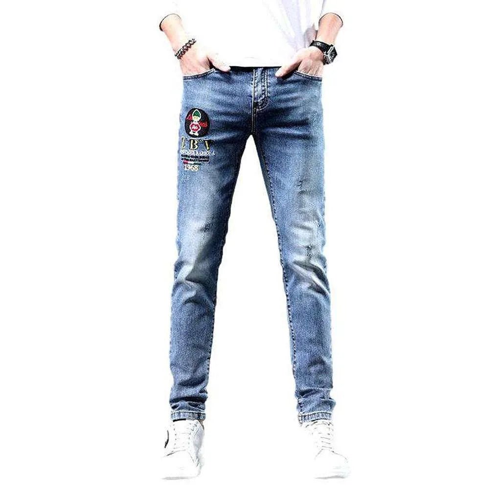 High-quality stretch men's jeans