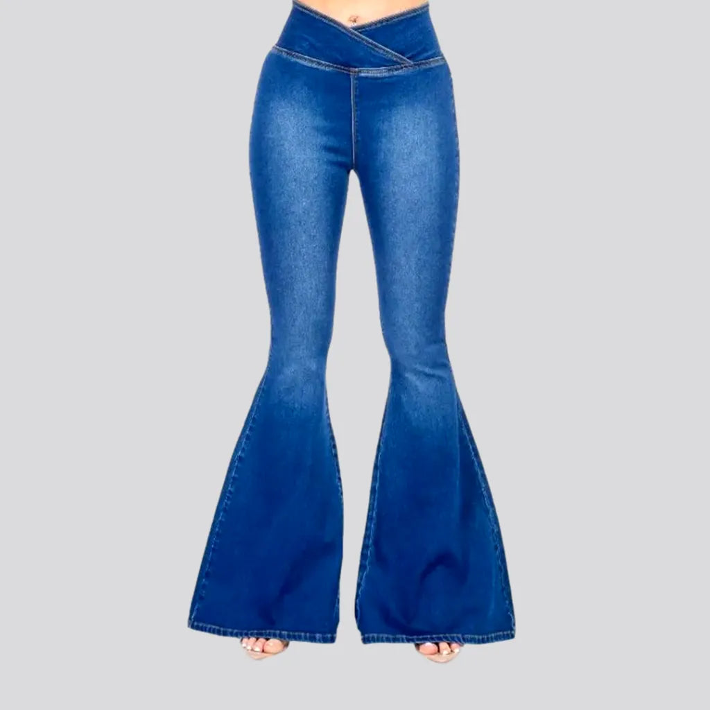 High Rise Stretchable Jeans for Women | Jeans4you.shop