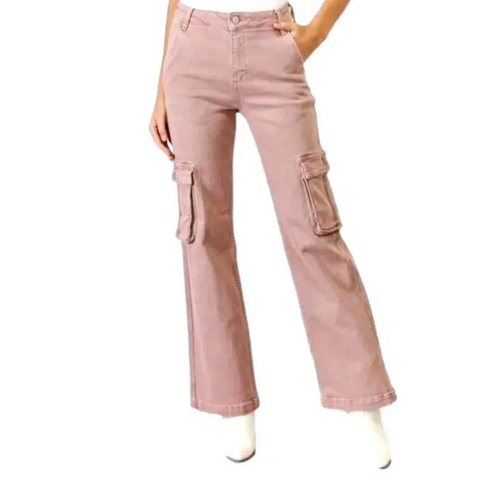 High-waist fashion jeans
 for women