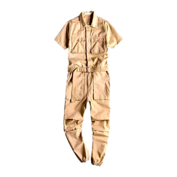 Jean Jumper Overall for Men - Sand