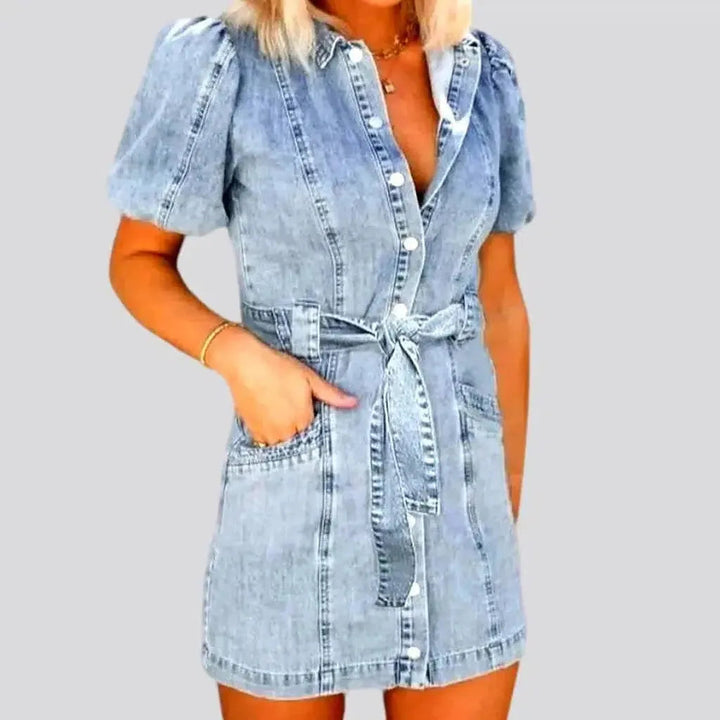 Light vintage jean dress | Jeans4you.shop