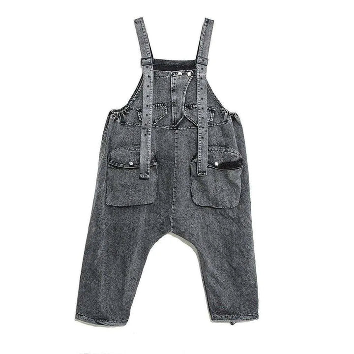 Loose women's jeans overall