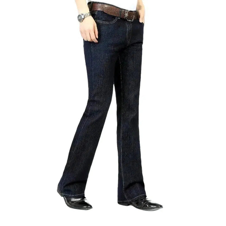 Low-waist bootcut jeans
 for men