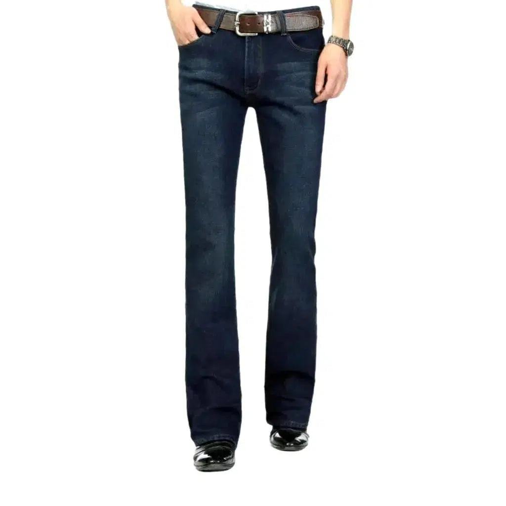 Low-waist men's street jeans