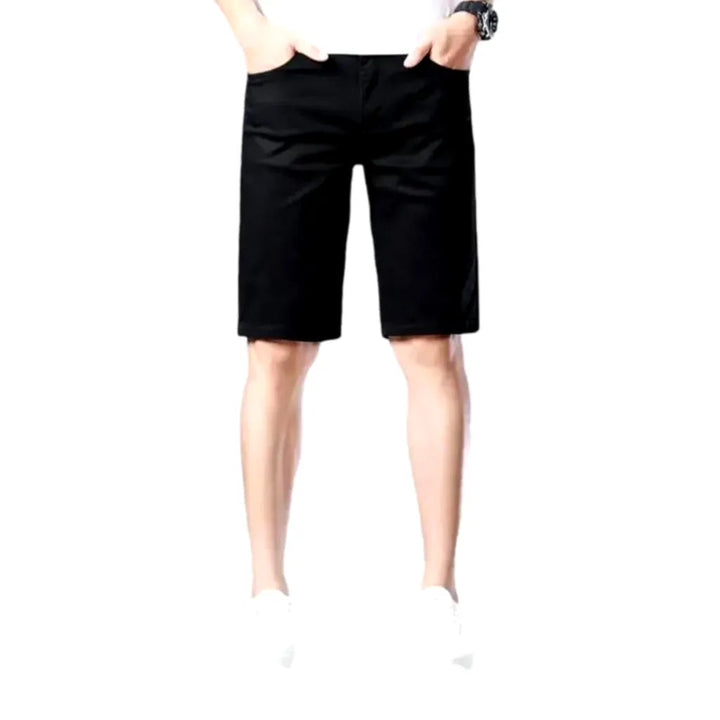 Lyocell men's denim shorts