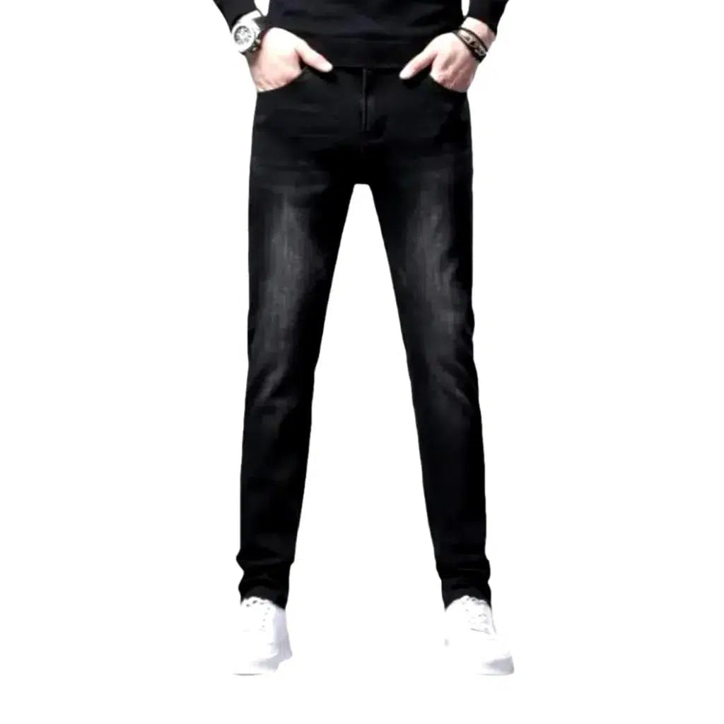 Men's dark jeans