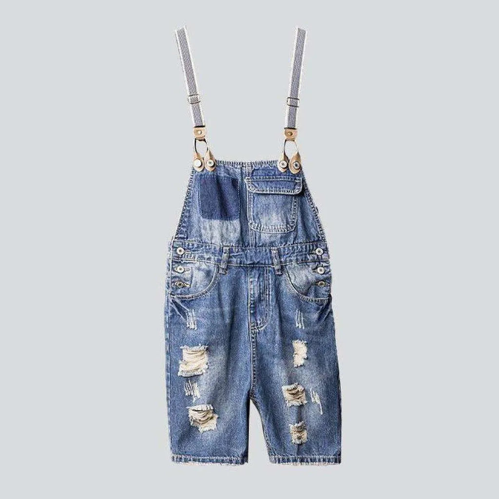 Men's jean overall shorts | Jeans4you.shop