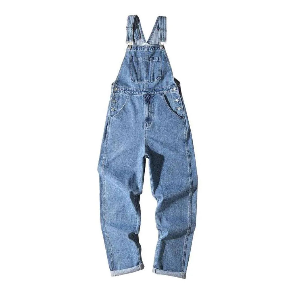 Men's jeans bib overall