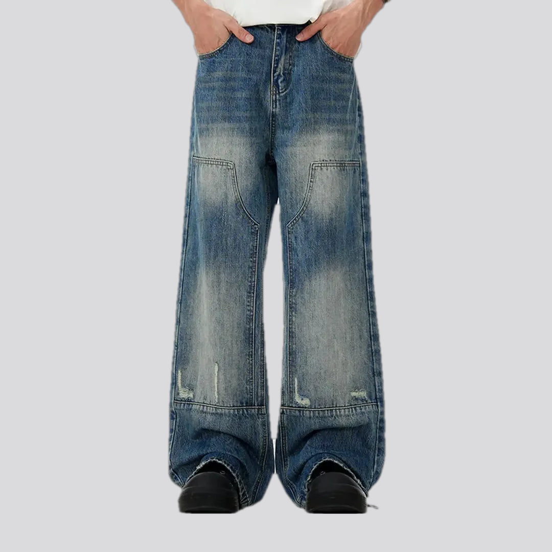 Mid Rise Distressed Fashion Men's Jeans | Jeans4you.shop